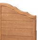 Baxton Studio Clive Full Panel Headboard in Ash Walnut, , large