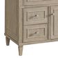 James Martin Vanities Lorelai 36" Single Vanity in Whitewashed Oak with 3 cm Ethereal Noctis Quartz Top, , large