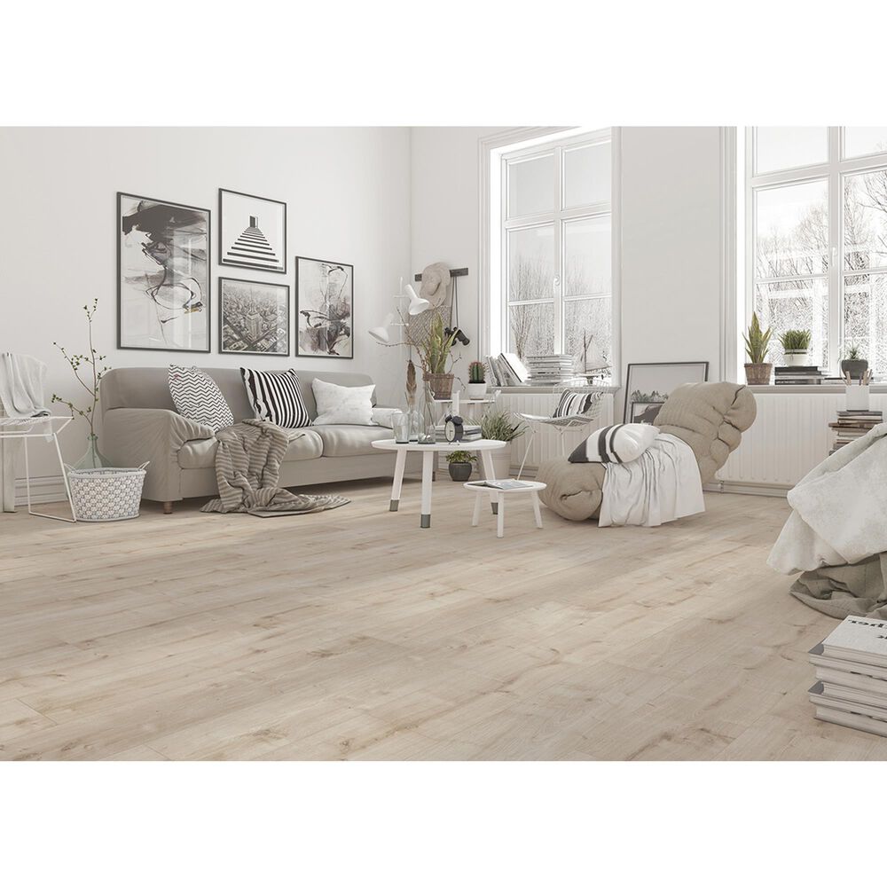Inhaus Lamdura Visions Natural Oak 8&quot; x 51&quot; Laminate, , large