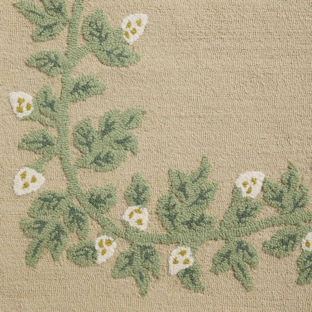 Rifle Paper Co. x Loloi Highgrove Nature Cream 7&#39;9&quot; x 9&#39;9&quot; Area Rug, , large