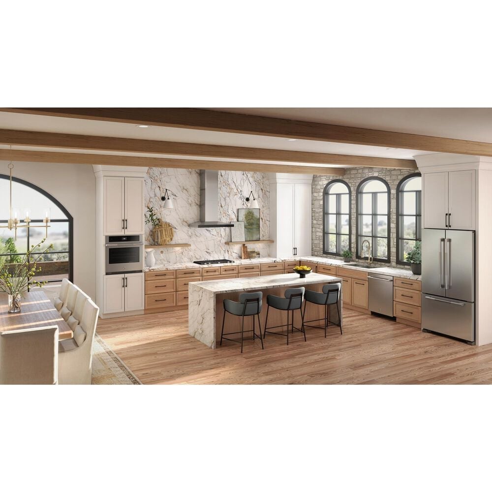 JennAir 21.9 Cu. Ft. 3-Door French Door Refrigerator in Stainless Steel, , large