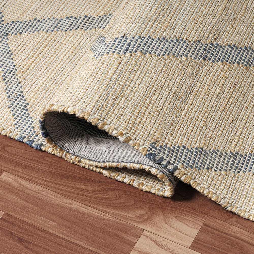 L&amp;R Resources Willow Abstract Blue 7&#39;9&quot; x 9&#39;9&quot; Area Rug, , large
