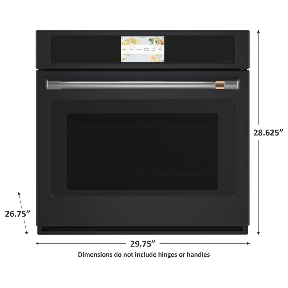 Cafe 30&quot; Smart Single Wall Oven with Convection, , large
