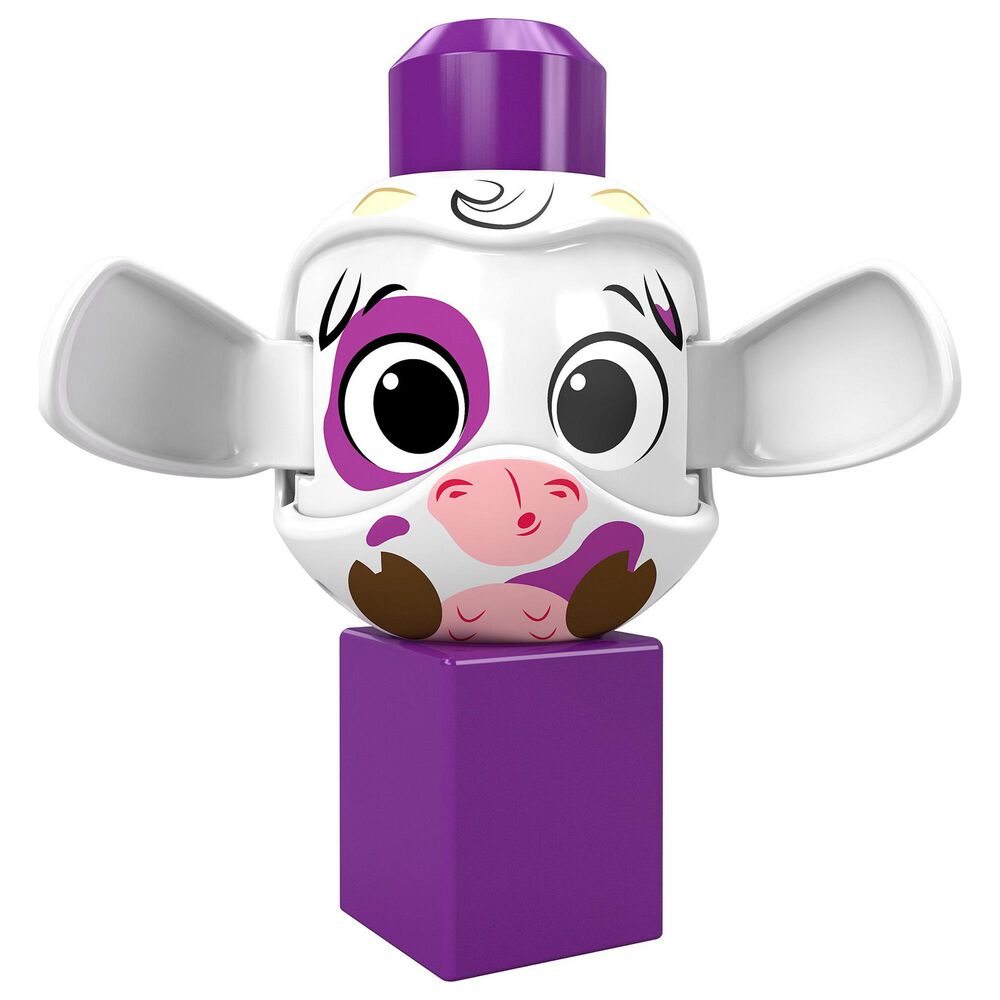 Mattel Mega Peek A Blocks Cow, , large