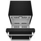 Thor Kitchen Gordon Ramsay 5.4 Cu. Ft. Undercounter Drawer Refrigerator with Stainless Steel Handle Kit in Black, , large