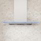 Zephyr Modena 30" Color Changing Wall Mount Chimney Range Hood in Stainless Steel, , large