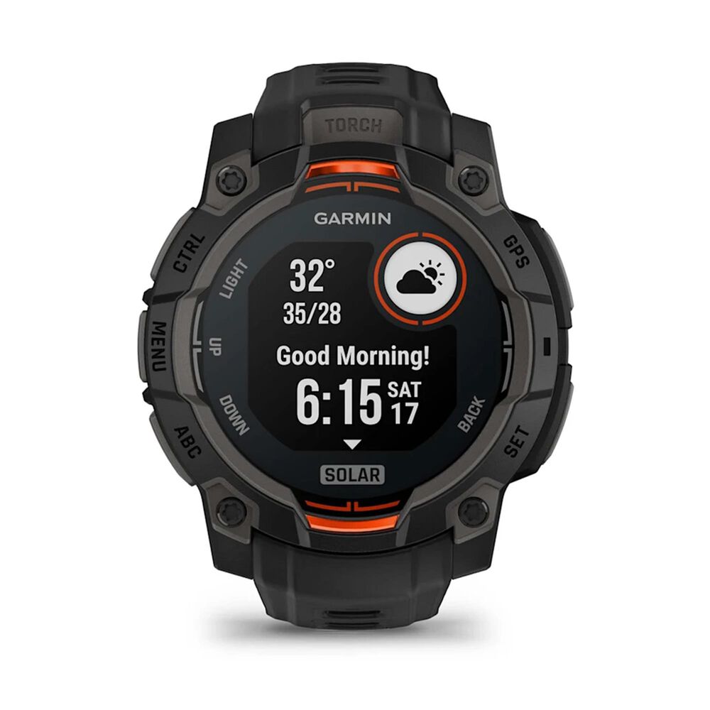 Garmin Instinct 3  45 mm Solar Black, , large