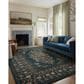 Rifle Paper Co. x Loloi Laurel Eleanor 9"2" x 12"2" Navy Area Rug, , large
