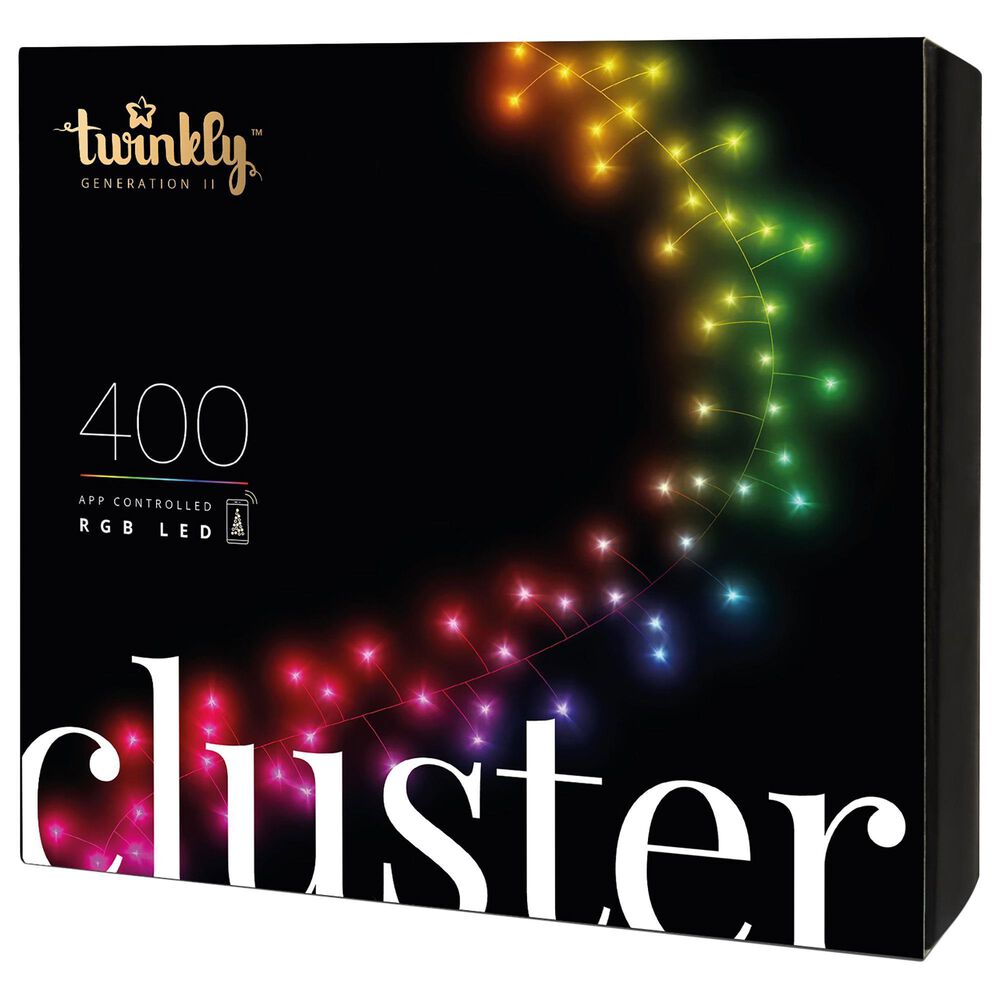 Twinkly Cluster 400 LEDs Light String in Multicolor, , large