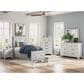 Ashley Makidern 4 Piece Twin Storage Bedroom Set with Five Drawers in Whitewash, , large