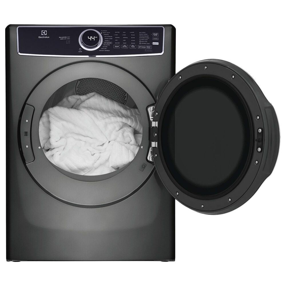 Electrolux 4.5 Cu. Ft. Front Load Washer and 8.0 Cu. Ft. Gas Dryer Laundry Pair in Titanium, , large