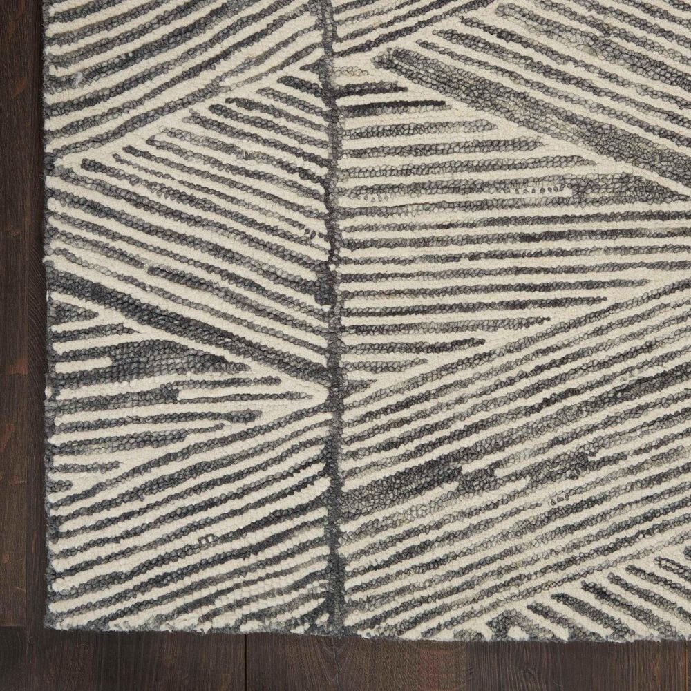 Nourison Colorado 8&#39;3&quot; x 11&#39;6&quot; Grey and White Area Rug, , large