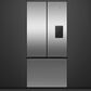 Fisher & Paykel Series 7 18 Cu. Ft. French Door Refrigerator Freezer with Ice Maker and External Water in Stainless Steel, , large