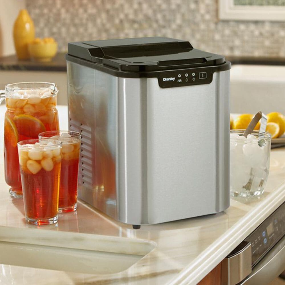 Danby 2 lbs Countertop Ice Maker, , large