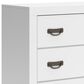 Ashley Binterglen 5-Piece King Panel Bedroom Set in White, , large