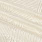 Duke Imports Virah Bella Micromink 3-Piece King Quilt Set in Striped Ivory Weave, , large