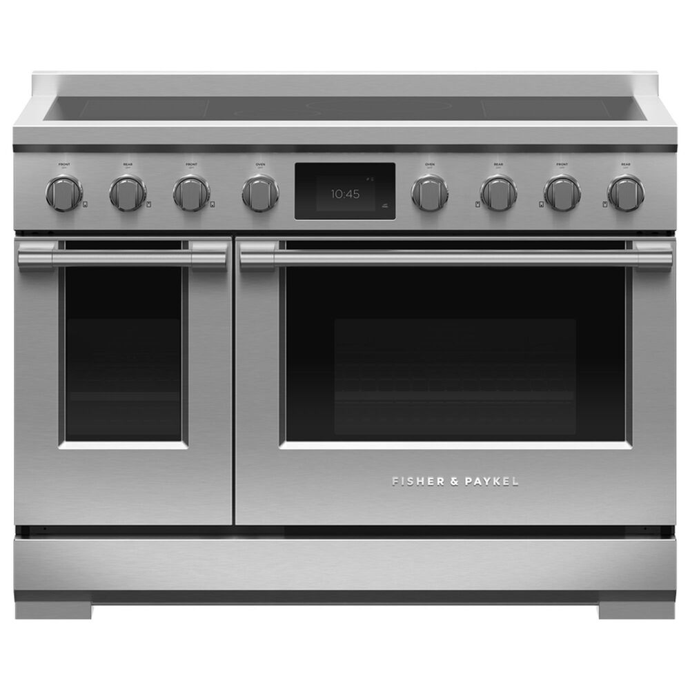Fisher & Paykel 48" Smart Freestanding Induction Range in Stainless Steel, , large