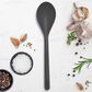 Green Pan Platinum Silicone Solid Spoon in Charcoal Grey, , large