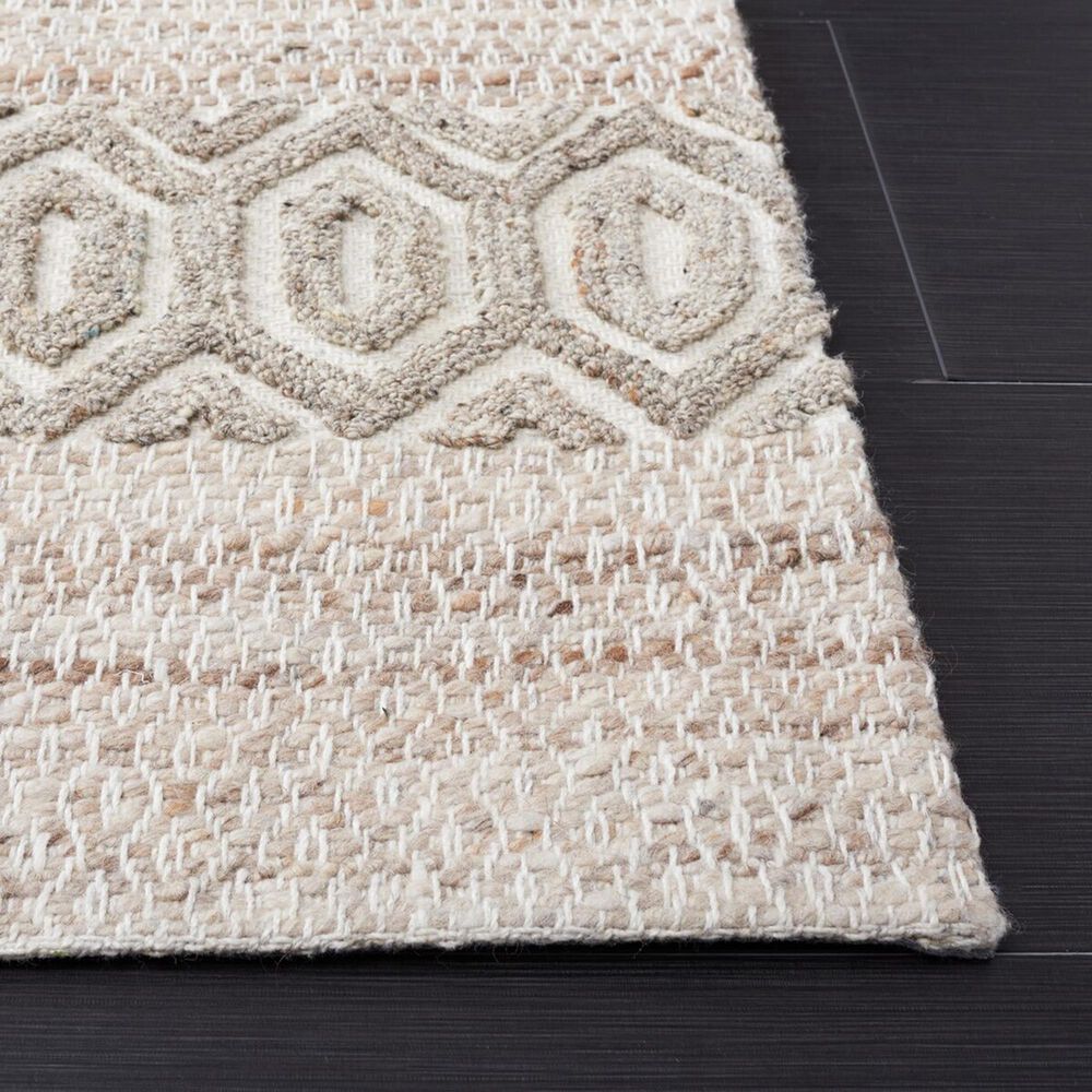 Safavieh Natura NAT610B 2&#39;3&quot; x 9&#39; Beige and Ivory Runner, , large
