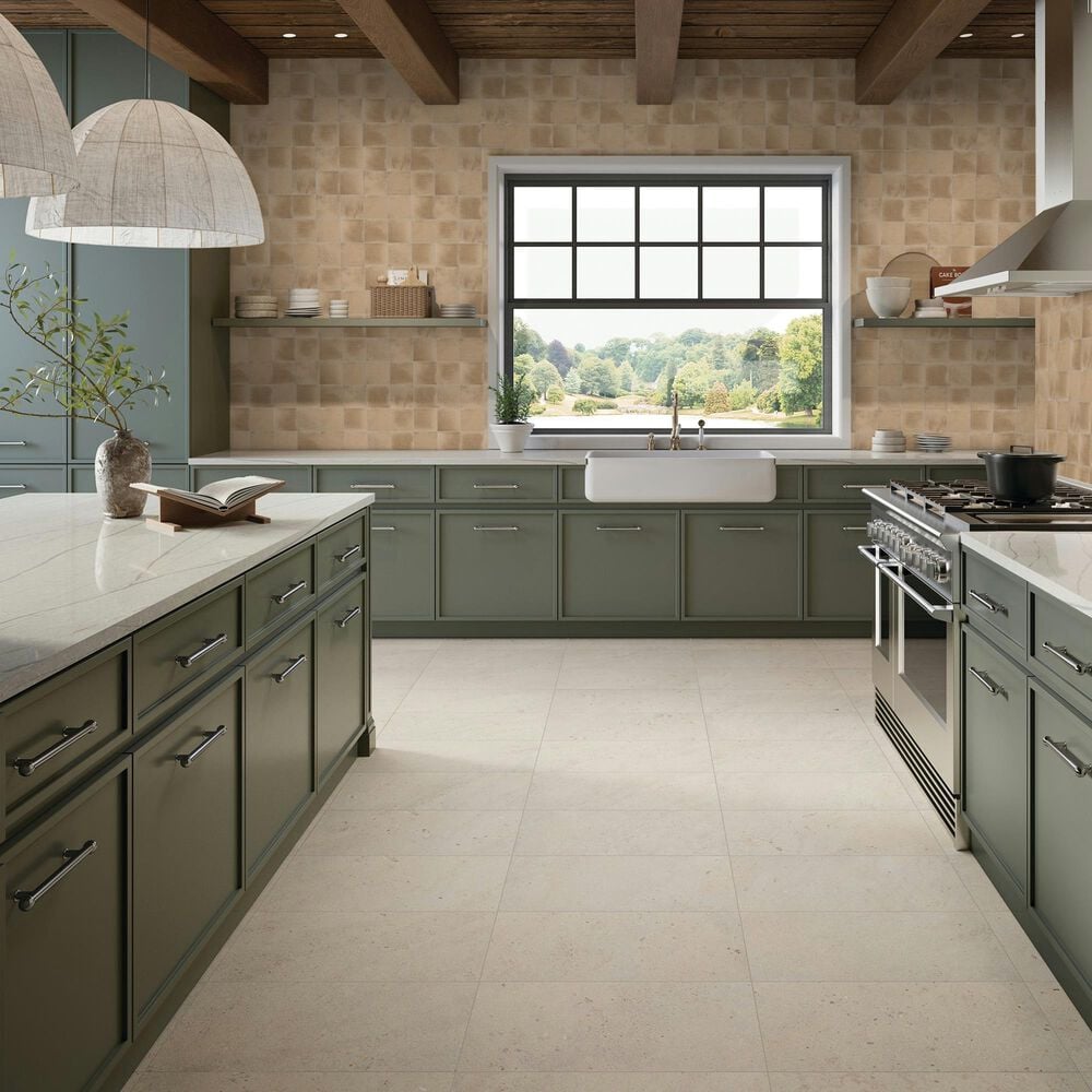 Dal-Tile Relicca Foxed 4" x 4" Square Handcrafted Ceramic Tile, , large