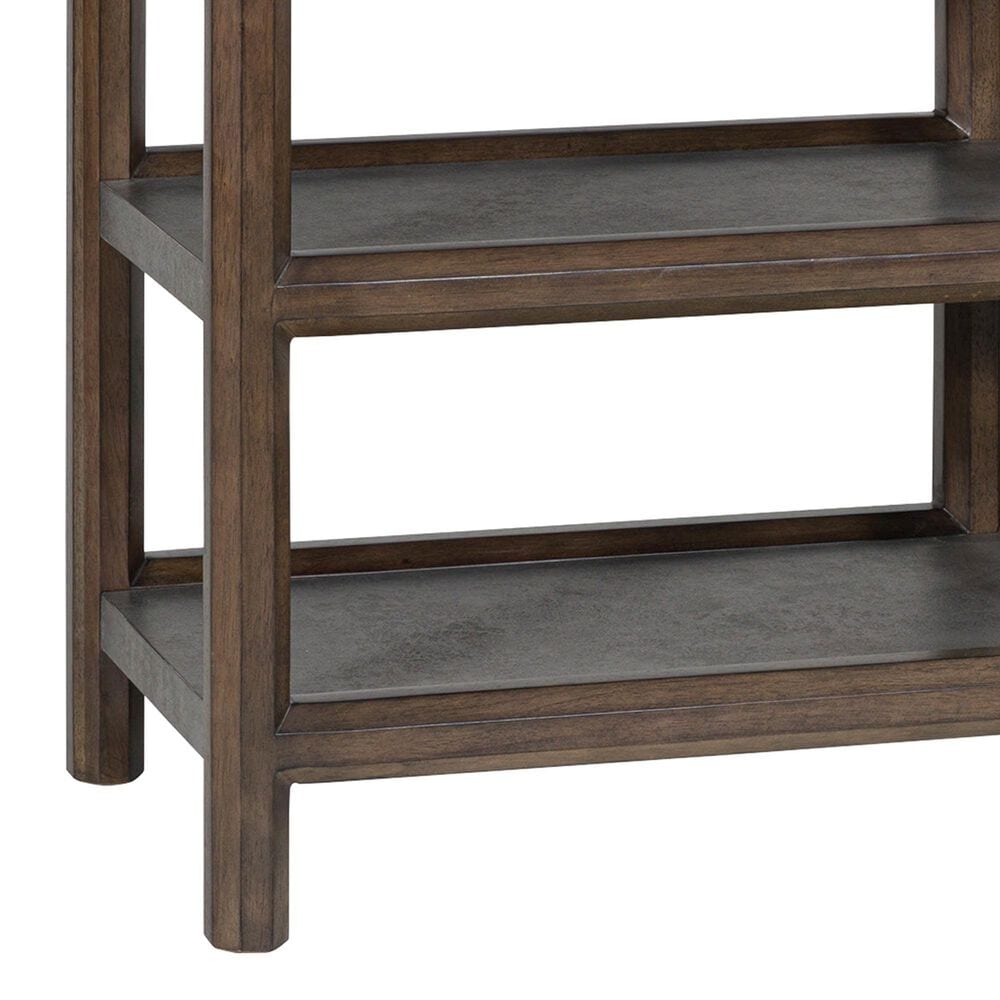 Ashley Kallenny Sofa Table in Dark Brown and Gray, , large