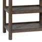 Ashley Kallenny Sofa Table in Dark Brown and Gray, , large
