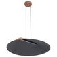 Golden Lighting Faroe 30" 1-Light LED Pendant in Coffee and Black, , large