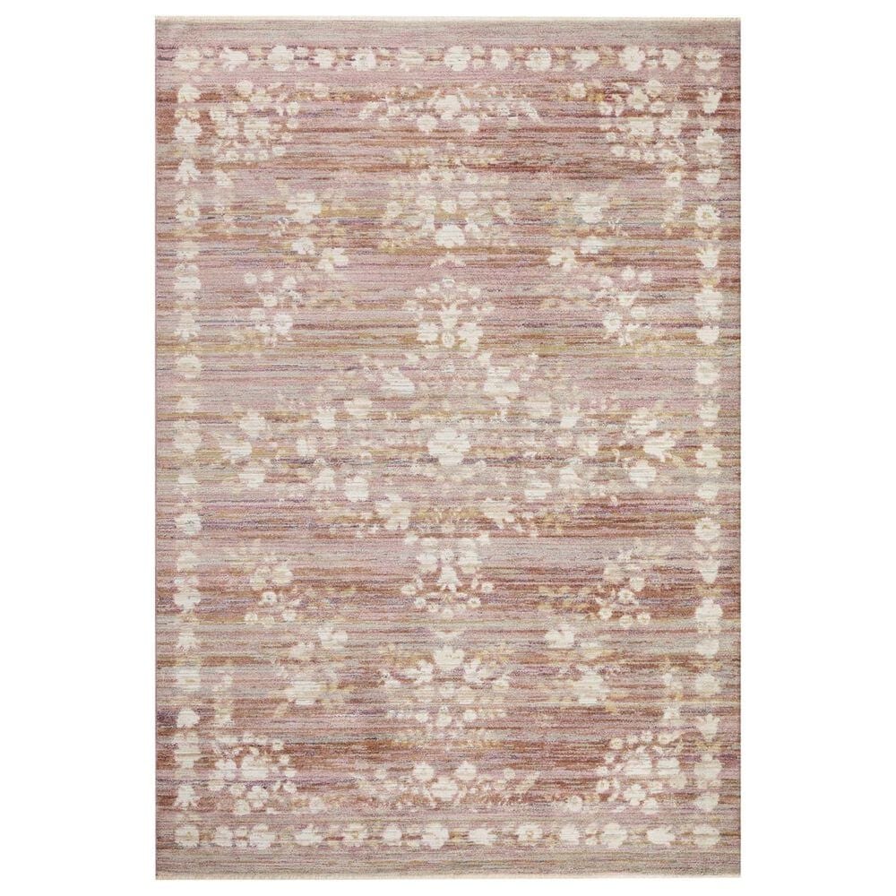 Rifle Paper Co. x Loloi Provence 5" x 7"10" Avignon Rose Area Rug, , large
