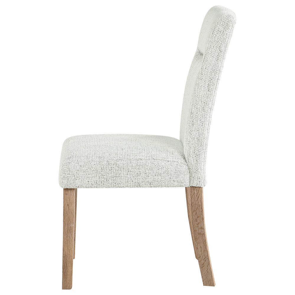 Modern Market Contemporary Dining Side Chair Chair in Shay Arctic, , large