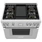 Thermador 36" Professional Harmony Standard Depth Gas Range with 4 Burners and Griddle in Stainless Steel, , large