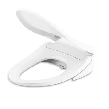 Kohler PureWash E525 Elongated Bidet Toilet Seat in White, , large