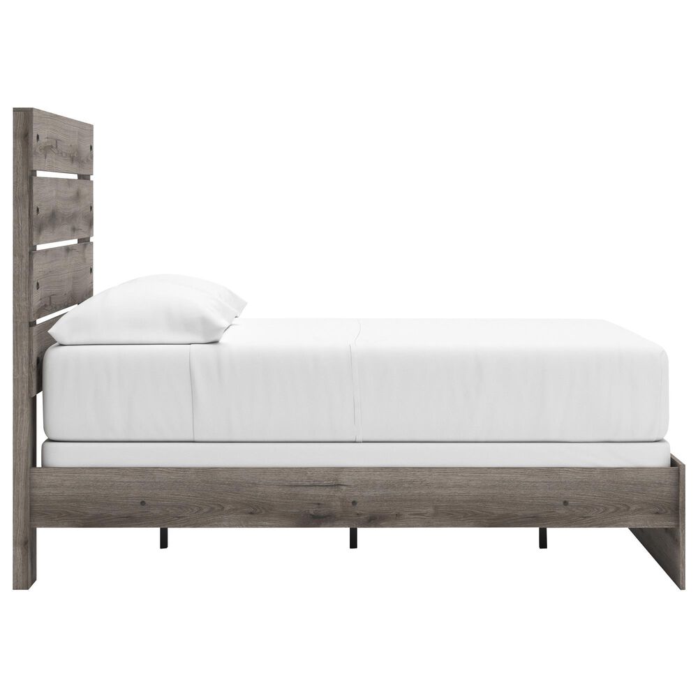 Ashley Graystorm Full Panel Bed in Brown Gray, , large