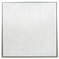 CosmoLiving by Cosmopolitan 39" Square Contemporary Abstract Framed Wall Art in White, , large
