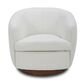 Interlochen Swivel Accent Chair in Baja White, , large