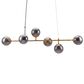 Zuo Modern Gisela Ceiling Lamp in Brass, , large