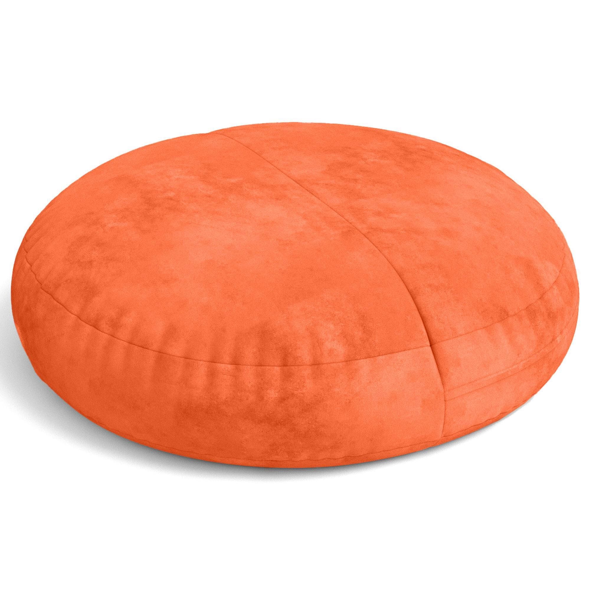 Jaxx 4' Cocoon Kids Bean Bag in Mandarin