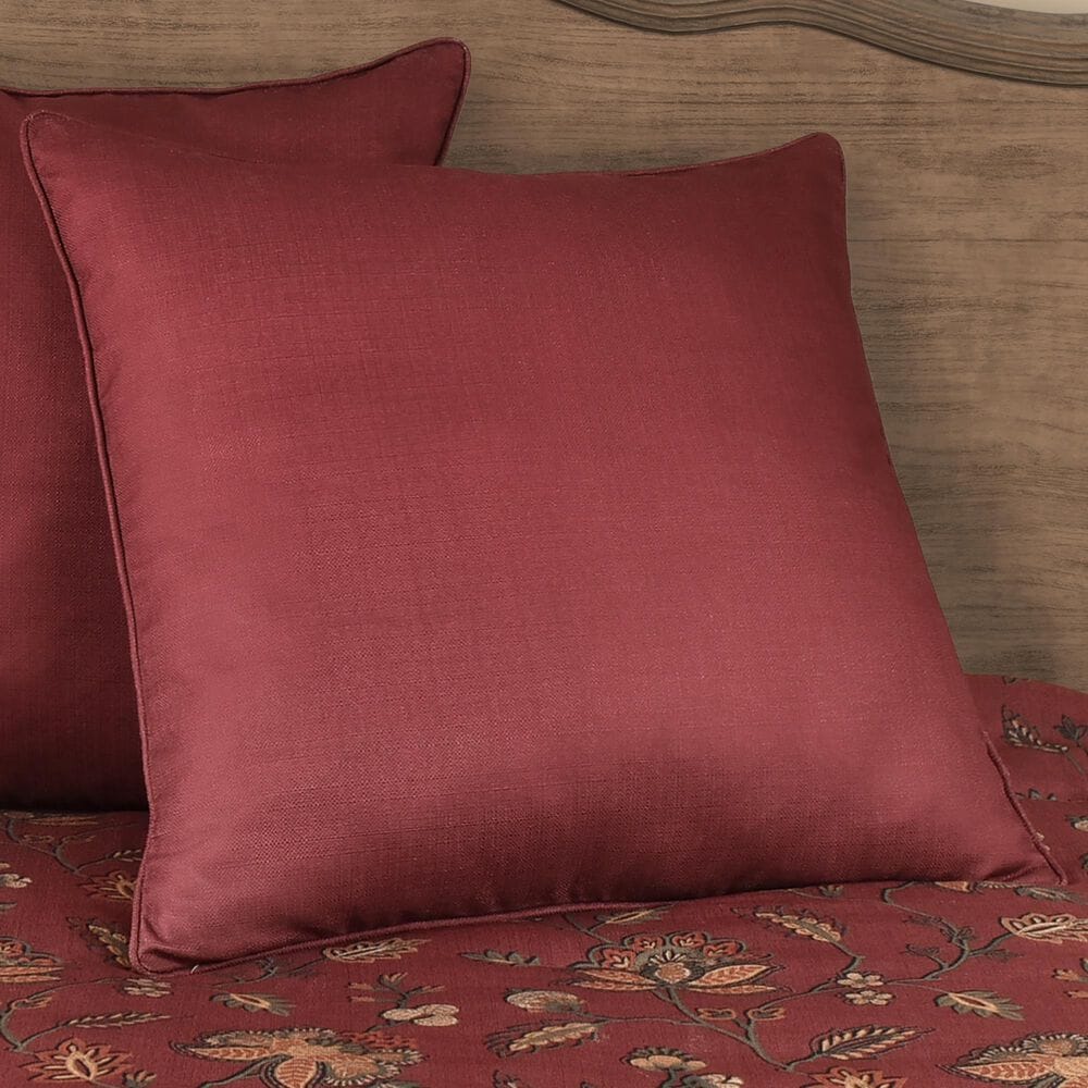 J. Queen New York Bari 26&quot; Square Euro Pillow Sham in Red, , large