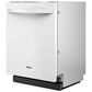 Whirlpool 24" Built In Dishwasher with 3rd Rack in White, , large