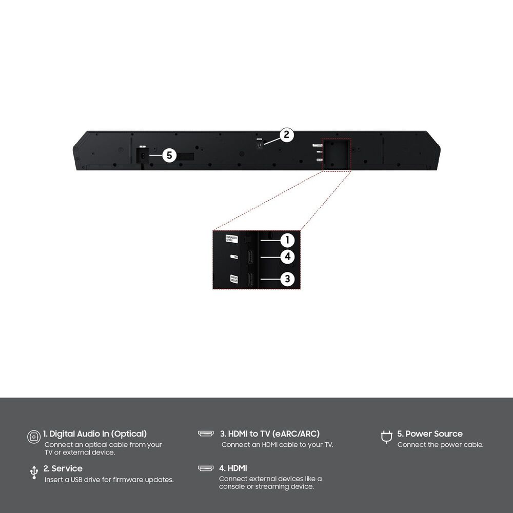 Samsung 85" Class R85H Series Micro RGB 4K UHD Vision AI - Smart Tizen TV with Q-Series 5.1.2 Channel Soundbar System in Titan Black and Black, , large