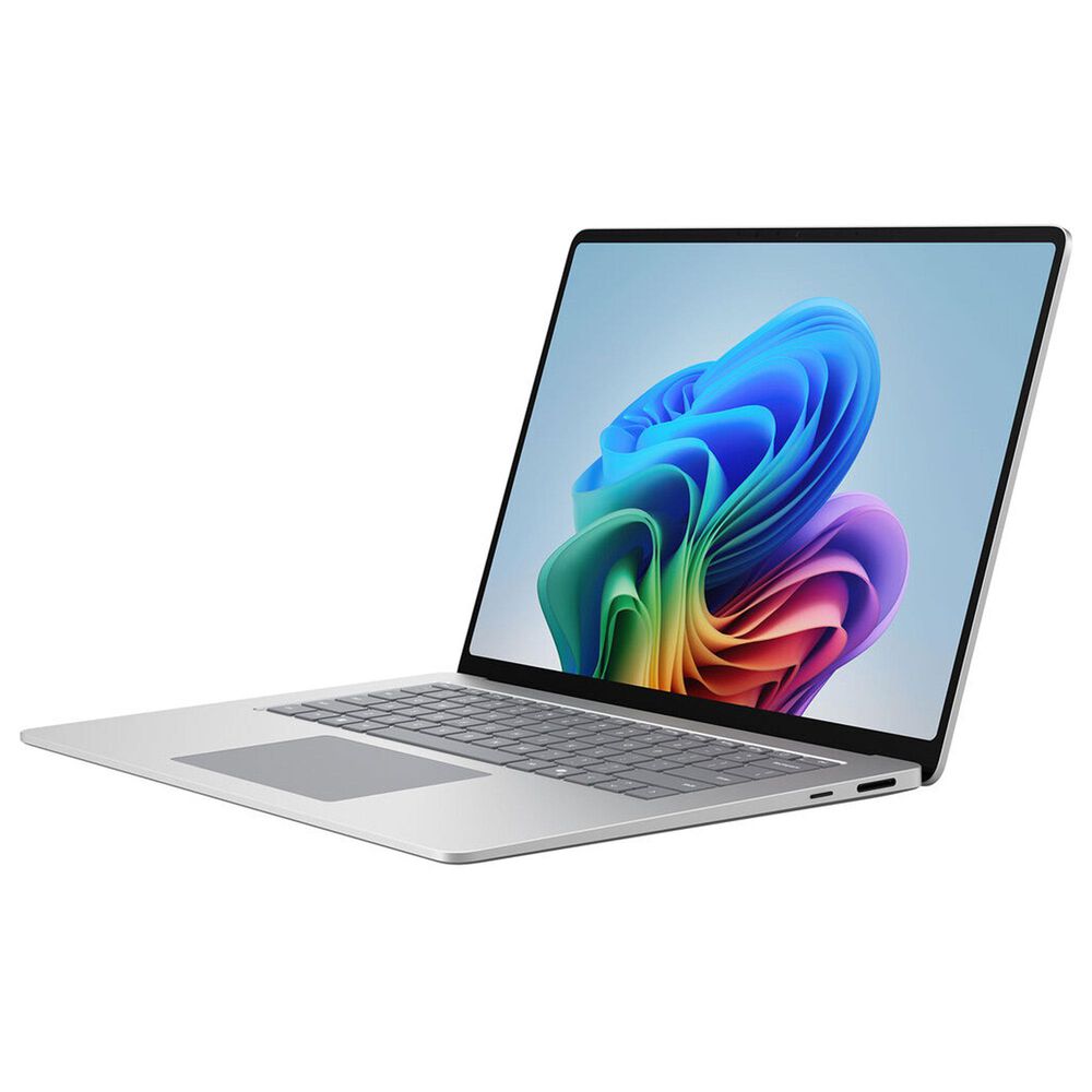 Microsoft Surface 8 15" PixelSense Touchscreen Copilot+ PC Laptop | Snapdragon X2 Elite - 16GB RAM - Qualcomm Adreno Graphics - 1TB SSD in Platinum, , large