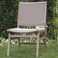 Sunset West Sedona Patio Dining Chair in Coastal Teak and Latte, , large