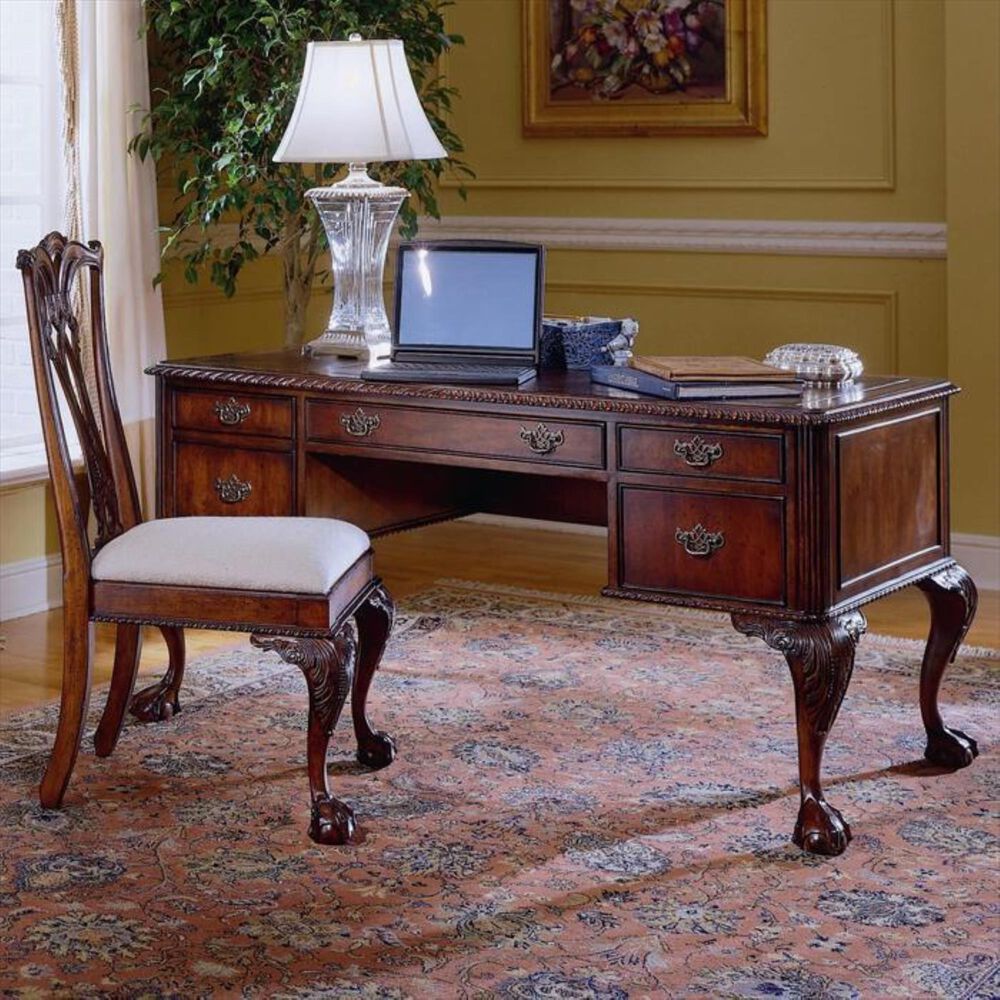 Hooker Furniture Ball Claw Writing Desk, , large