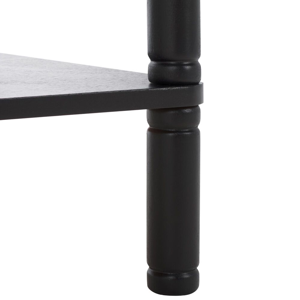 Safavieh Thurston 1-Drawer End Table in Matte Black, , large