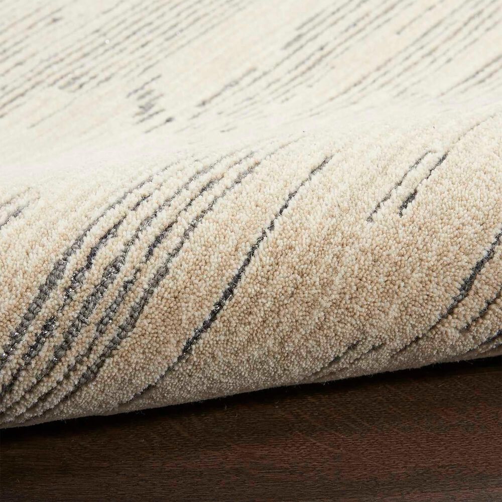 Nourison Ma30 Star 2&#39;3&quot; x 8&#39; Ivory and Grey Runner, , large