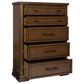 Ashley Taffenbrook 5-Piece Queen Storage Bedroom Set in Medium Brown and Black, , large