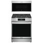 Frigidaire Gallery 2-Piece Kitchen Package with 6 Cu. Ft. Stone-Baked Pizza Gas Range and 30" Over-The-Range Microwave in Stainless Steel, , large