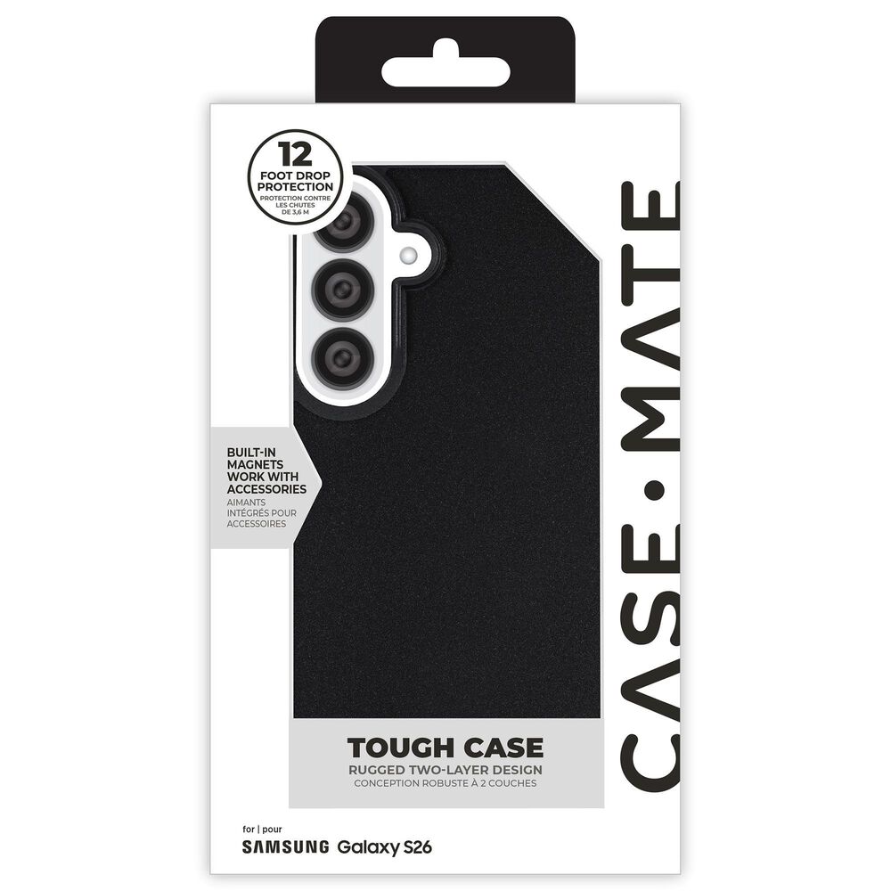 Case-Mate Tough Case with Magnet for Samsung Galaxy S26 in Black, , large