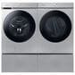 Samsung Bespoke 7.6 Cu. Ft. Front Load Electric Dryer with AI Optimal Dry and Super Speed Dry in Silver Steel, , large