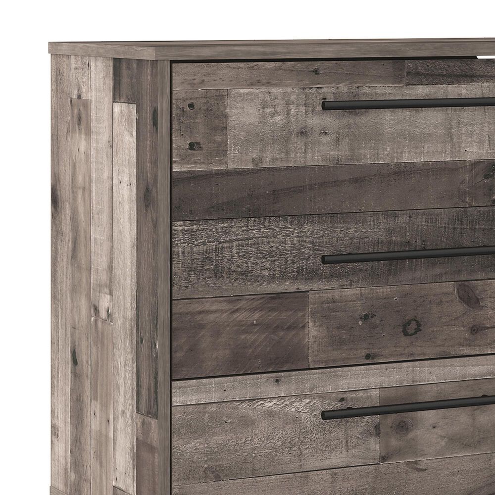 Ashley Neilsville 6-Drawer Dresser in Multi Gray and Dark Brown, , large