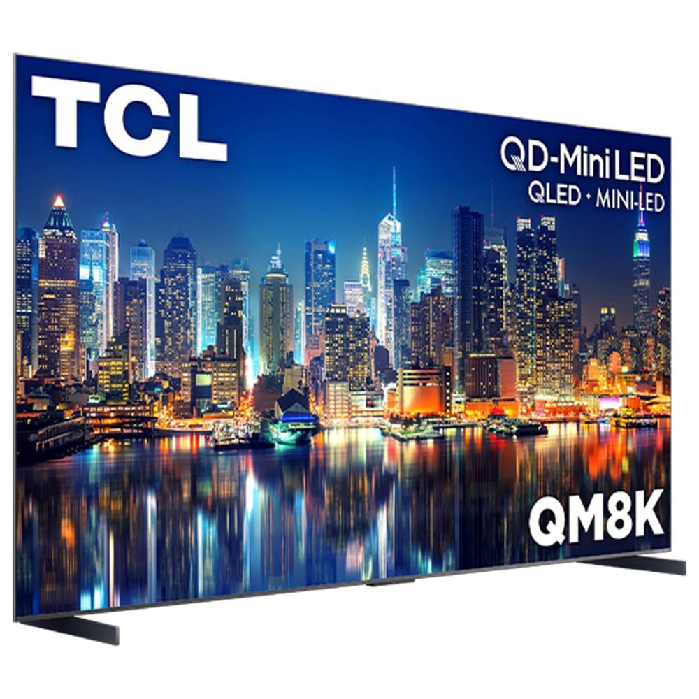 TCL 98&quot; Class QM8K Series 4K UHD HDR QD-Mini LED - Smart Google TV with Q Class 7.1.4 Channel Soundbar System in Black, , large